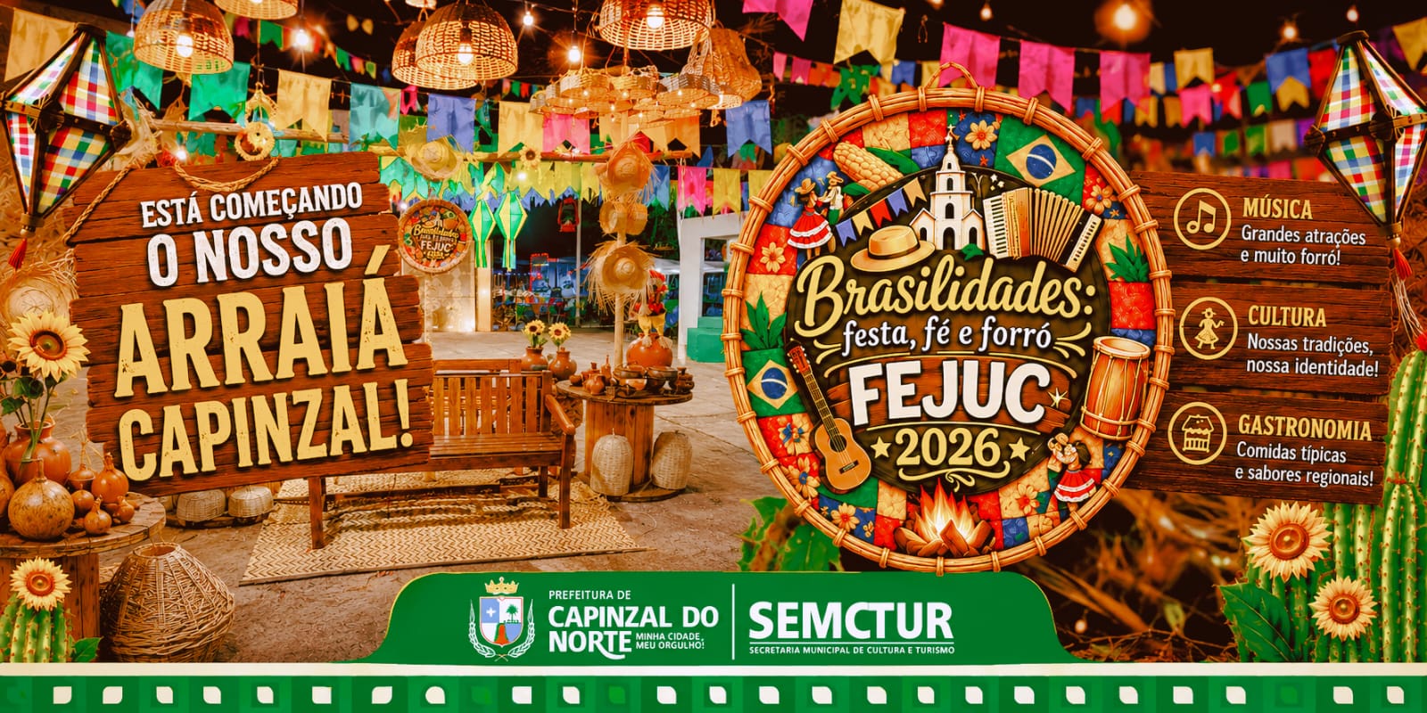Começa a FEJUC 2026 com o Esquenta 